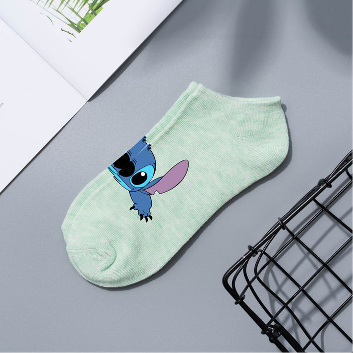 Wholesale Cartoon Short Cotton Socks JDC-SK-WuDuomei005