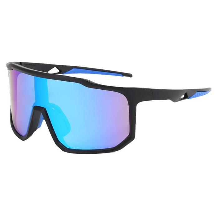 Wholesale Retro oversized frame outdoor cycling windproof sports sunglasses, hiking and eye protection sunglasses