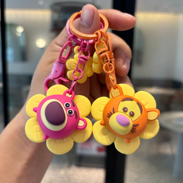Wholesale Cartoon Retractable Chain Keychain Pendant