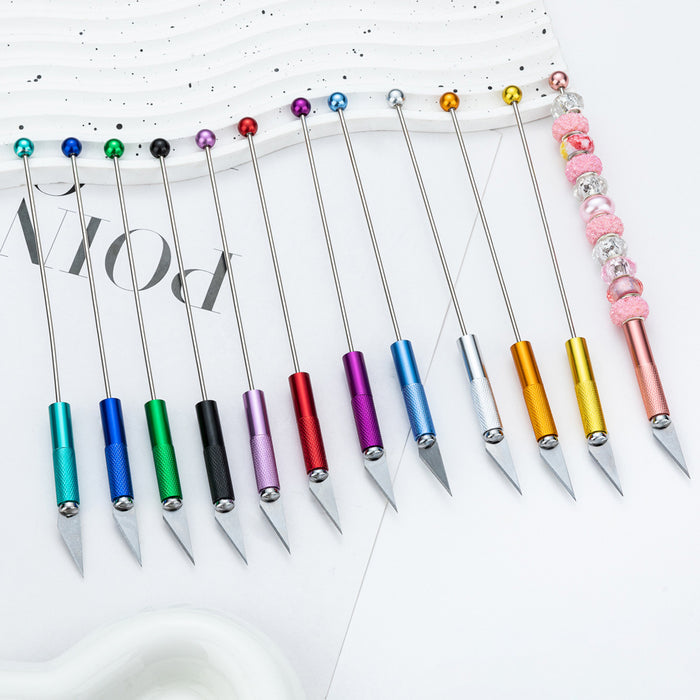 Wholesale DIY Beaded Carving Mobile Phone Film Carving Metal Student Paper Cutting Handbook Carving Multi-Functional Carving