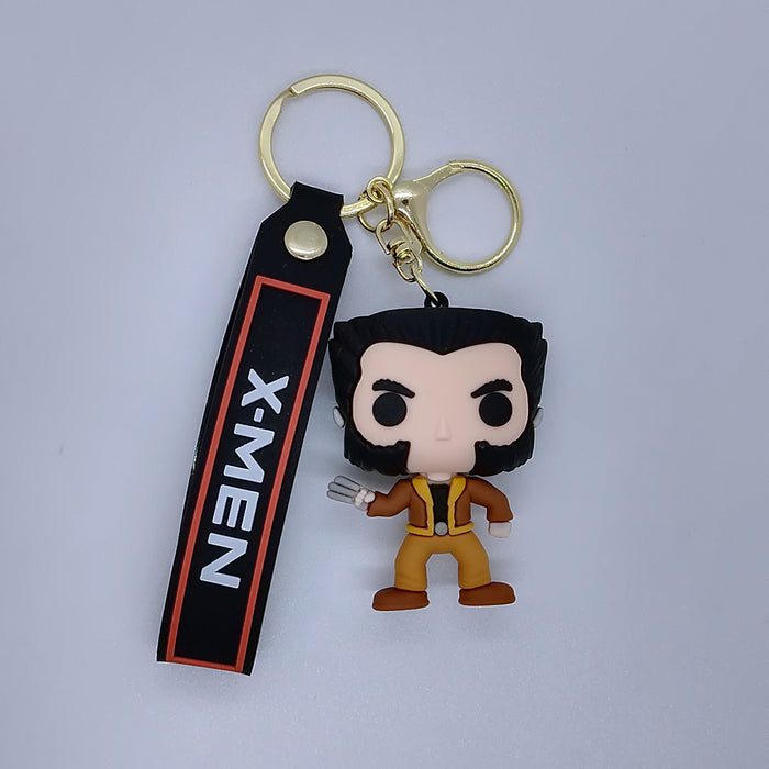 Wholesale New cross-border creative cartoon doll key chain pendant bag car key chain Accessories