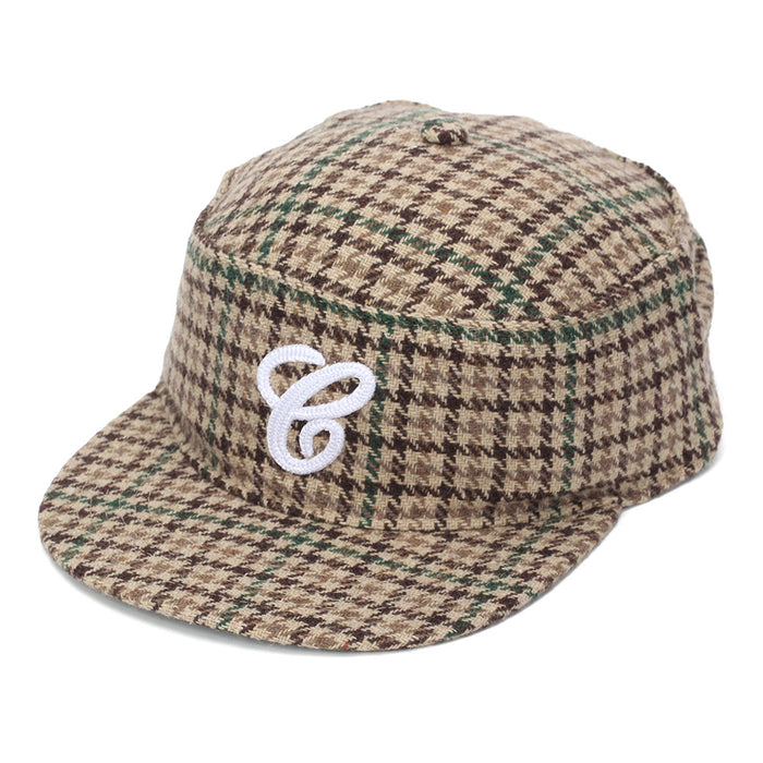 Wholesale Retro Embroidered Baseball Cap Leopard Houndstooth Unisex Sun Protection Fashion Accessory
