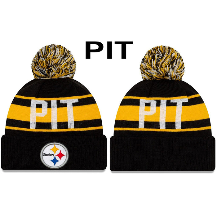 Wholesale 20pcs Wool Hat Winter Warm Wool Hat Turn-up  Embroidered Letters Rugby Hat