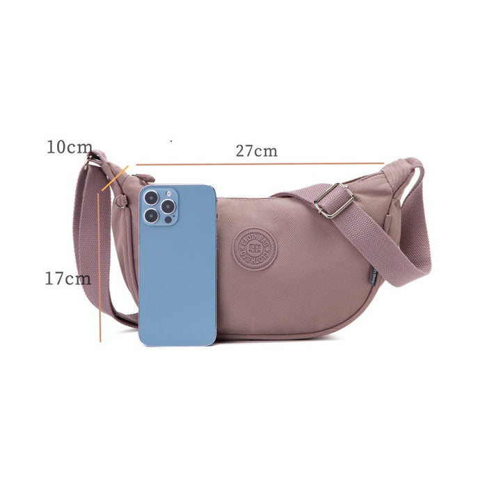 Wholesale Crossbody bag Cross-border simple style dumpling bag water-repellent nylon shoulder crossbody bag