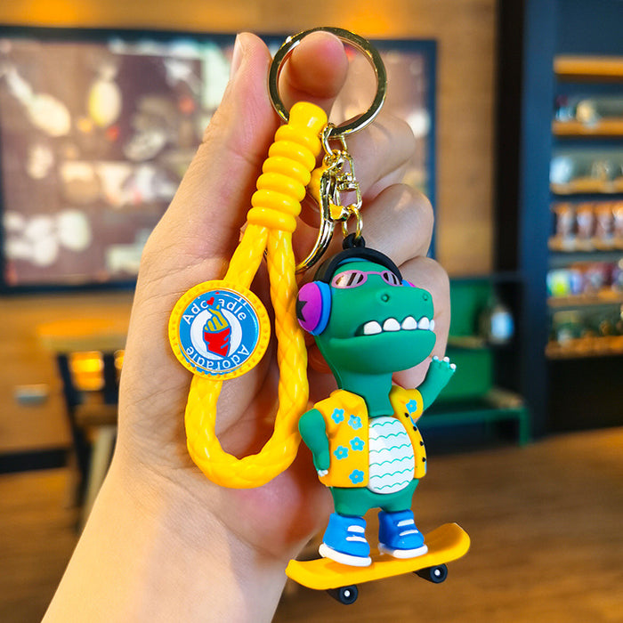 Wholesale Cartoon Doll 3D Rubber Keychain JDC-KC-Tingm056