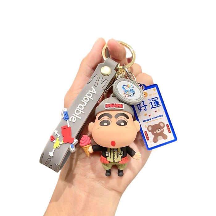 Wholesale Key Chain Cartoon Car Key Pendant Men and Women Couple School Bag Hanging Ornaments