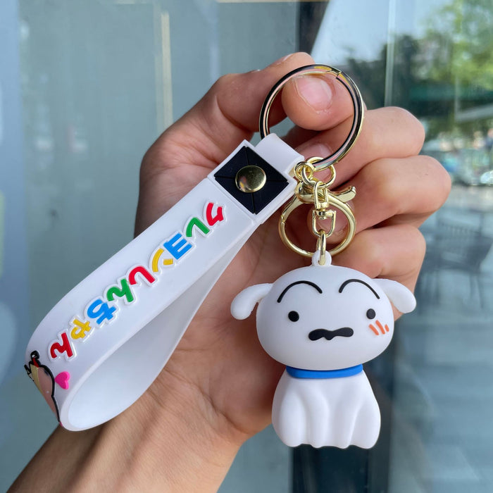 Wholesale Keychain cartoon doll cute backpack pendant doll machine small gift car keychain wholesale