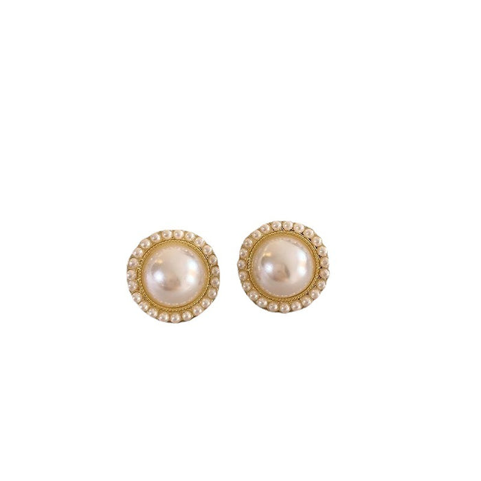 Wholesale Love Pearl Earrings JDC-ES-Guany011
