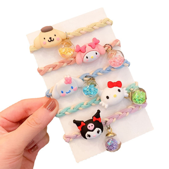 Wholesale Cute Cartoon Hair Scrunchies JDC-HS-HuiDi019