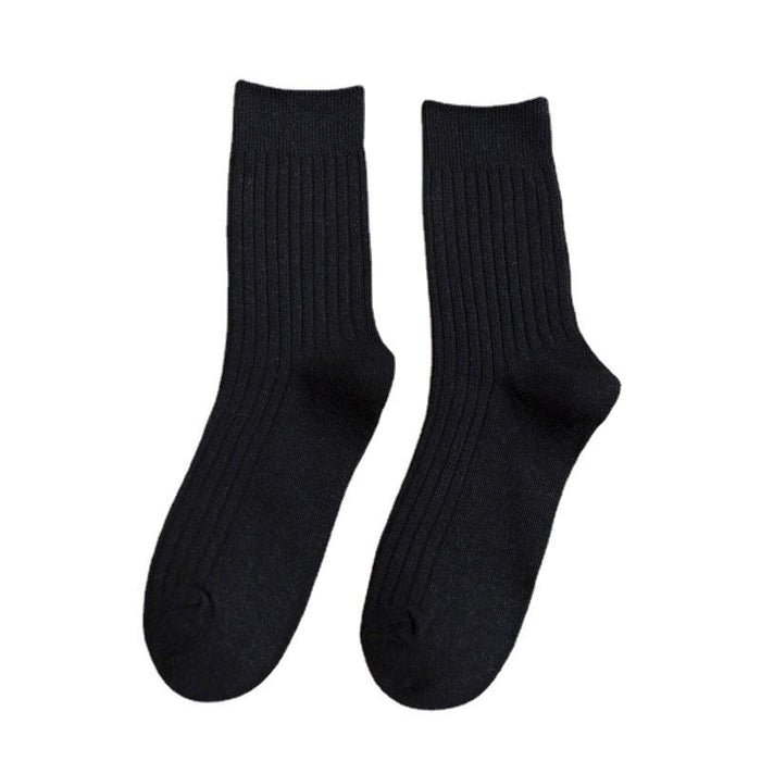 Wholesale Socks, mid tube, autumn long socks, anti odor, retro color, pile socks