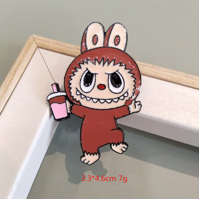 Wholesale Brooch Cartoon Metal Enamel Badge Gift Bag Accessories