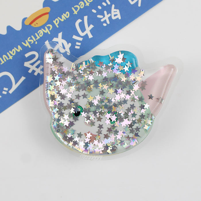 Wholesale Creative Cartoon Quicksand Phone Cushion Stand