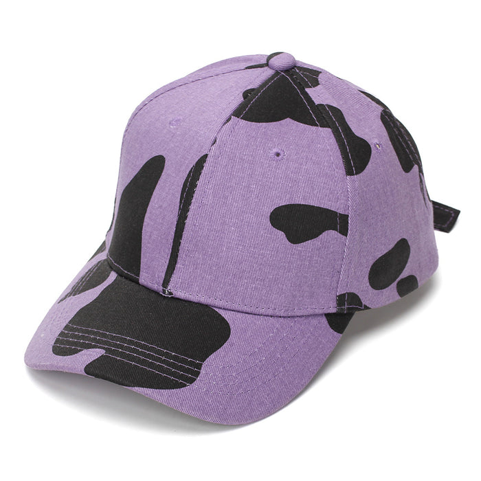 Wholesale Cow Print Baseball Cap for Women Trendy Sun Visor Hat Casual
