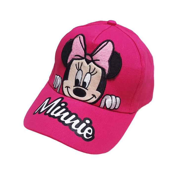 Wholesale Cute cartoon children's baseball cap embroidered duckbill cap, children's sun protection and sunshade hat