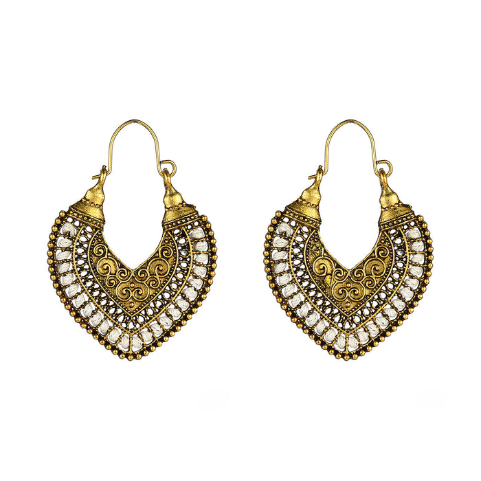 Wholesale   earrings earrings jewelry vintage  hollow carved earrings