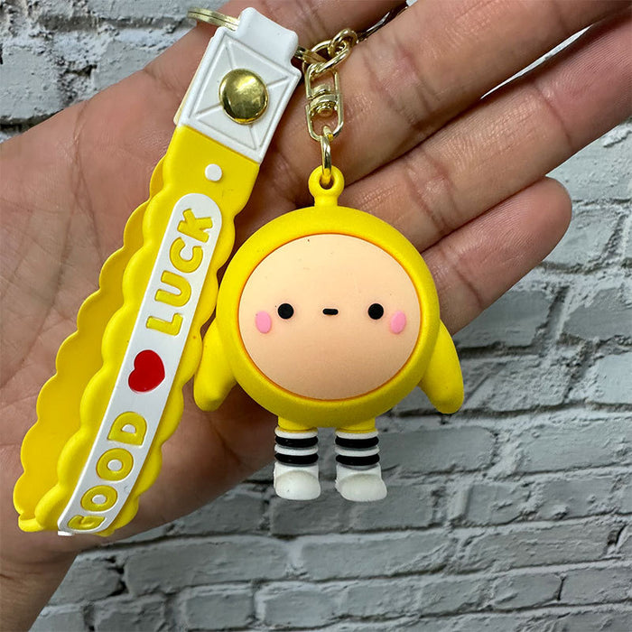 Wholesale PVC Cartoon Doll Keychain JDC-KC-XingS024