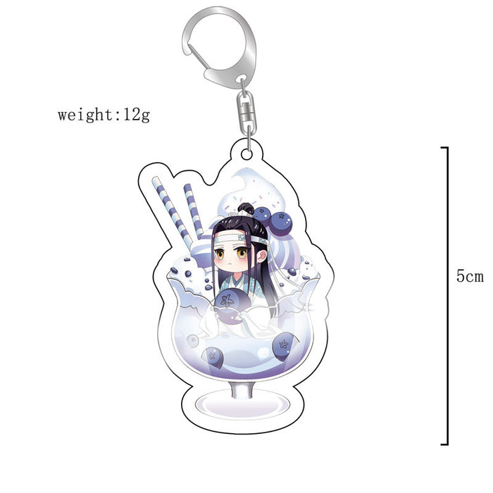 Wholesale Anime peripheral acrylic keychain pendant