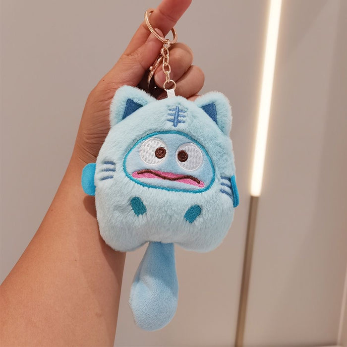Wholesale Plush Dol Pendant Cartoon Cat Doll Grabber Doll Toy Keychain