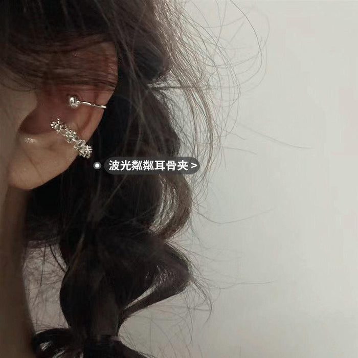 Wholesale Ear bone clip, niche design, irregular ear clip, no ear hole earrings, earrings, earrings, accessories