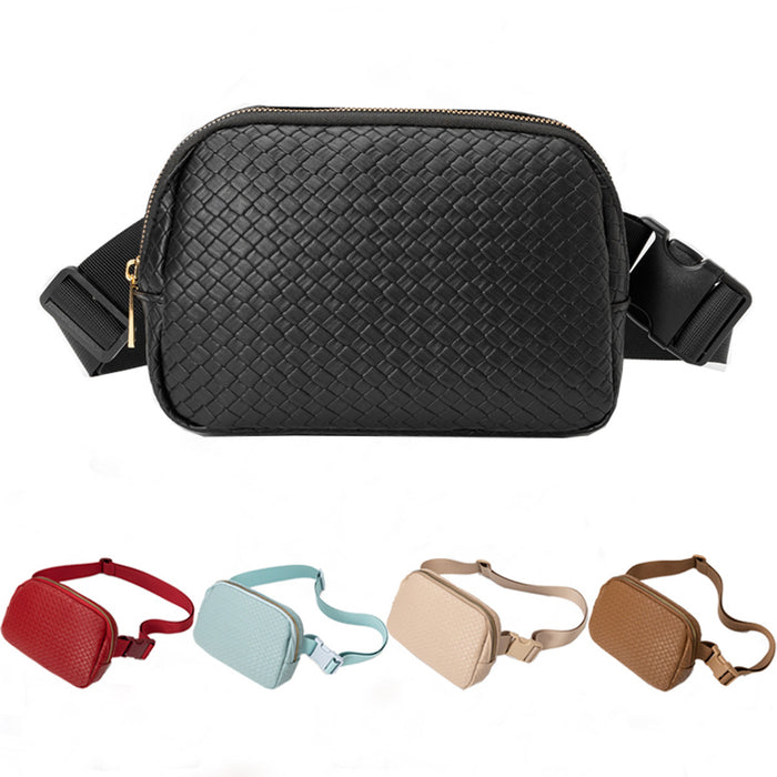 Wholesale Waist Bag Crossbody Bag Chest Bag Woven Shoulder Bag Backpack