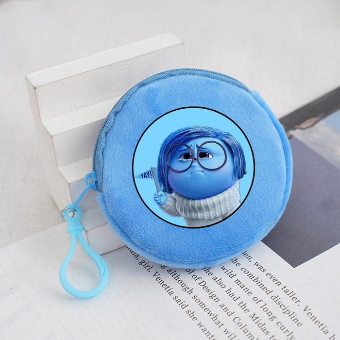 Wholesale Plush Cartoon Printed Coin Purse JDC-WT-WuDuomei002