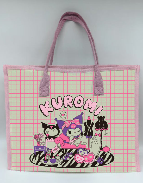 Wholesale Large-capacity cute canvas shoulder bags for students