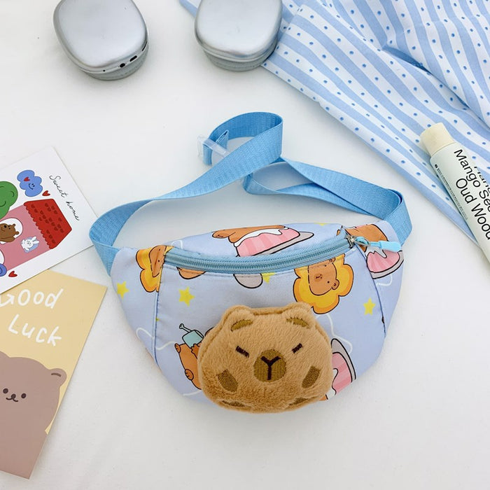 Wholesale Children's chest bag boy girl cute cartoon pendant change storage bag