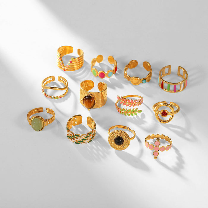 Wholesale Stainless steel open ring, bracelet, jewelry, titanium steel