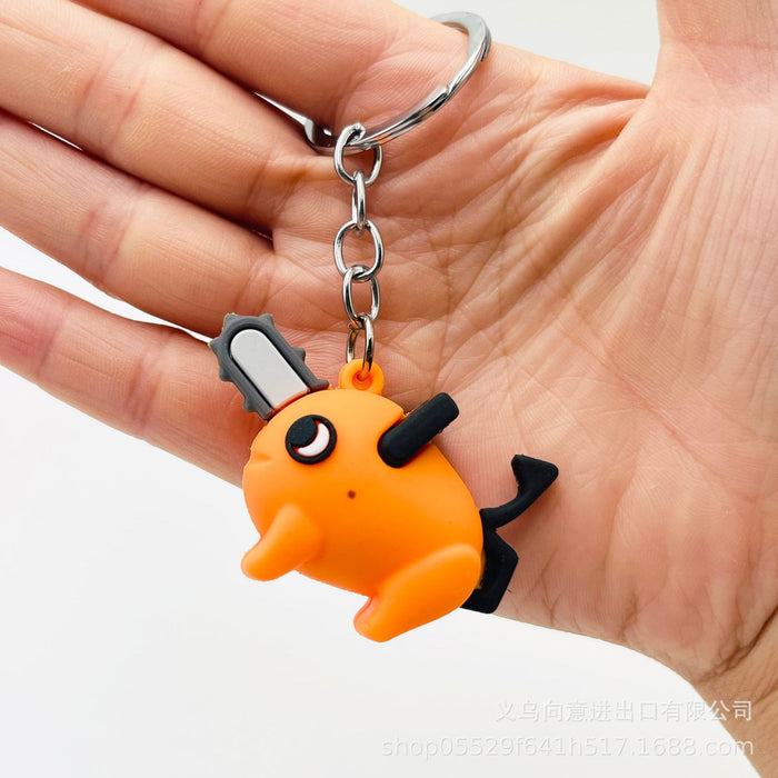 Wholesale Cartoon Creative Anime PVC Soft Keychain JDC-KC-XiangY068