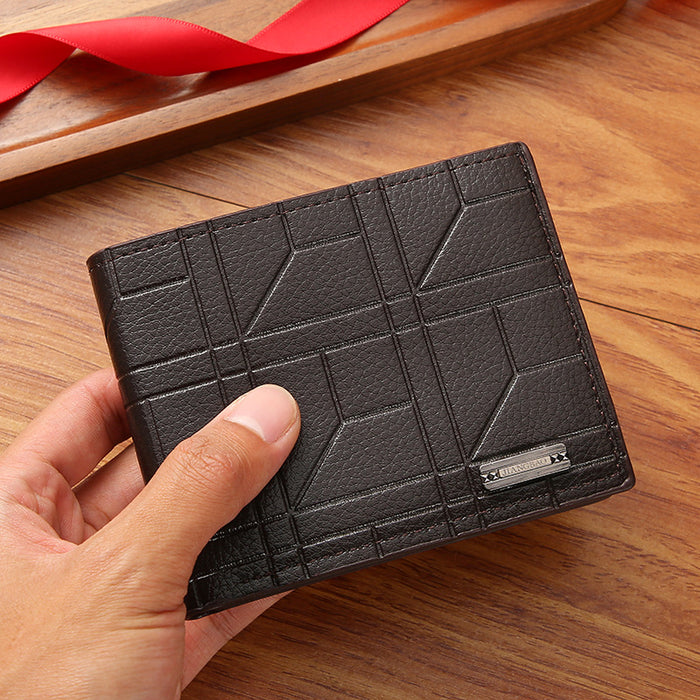 Wholesale Men's Wallet Horizontal Soft Large Capacity Multi Card Slot JDC-WT-PC003