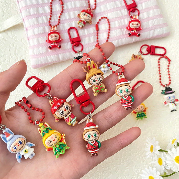 Wholesale Cute Cartoon Keychains for Christmas