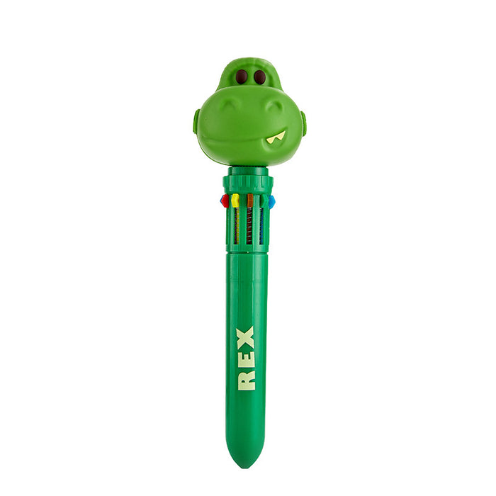 Wholesale 10-Color Press Pen Set - Cartoon Stationery for Students