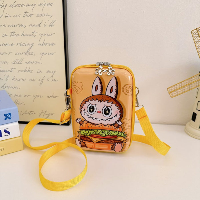 Wholesale Parent-child shoulder bag,  fashionable mobile phone bag fresh and sweet cartoon children' s shoulder messenger bag