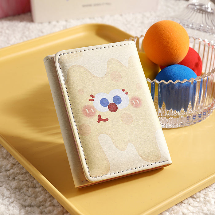 Wholesale Cute Cartoon Girly Foldable Coin Purse Wallet