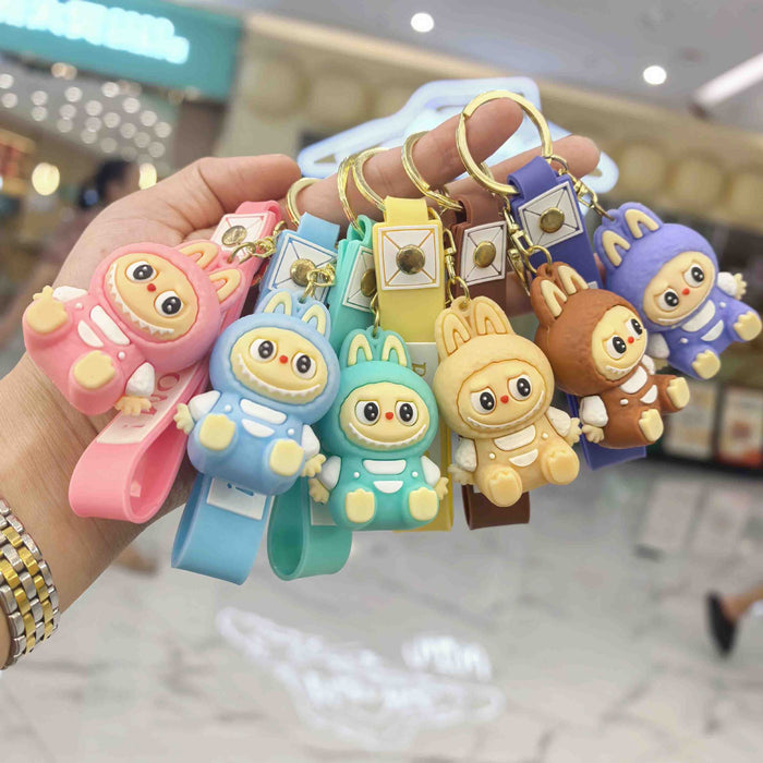 Wholesale Creative keychain pendant,  plush toy backpack charm