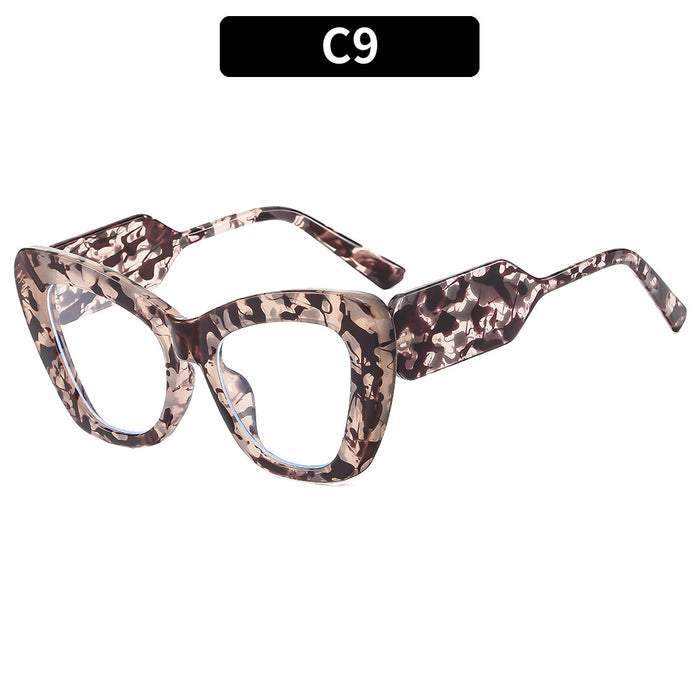 Wholesale PC Color Matching Cat Eye Sunglasses JDC-SG-XIa054