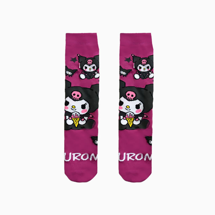 Wholesale Cotton All-Season Cartoon Mid-Calf Socks