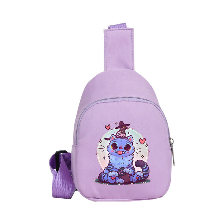 Wholesale Anime-themed Printed Shoulder Bag and Children' s Waist Bag
