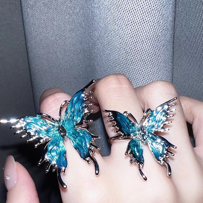 Wholesale utterfly Opening Ring for Women