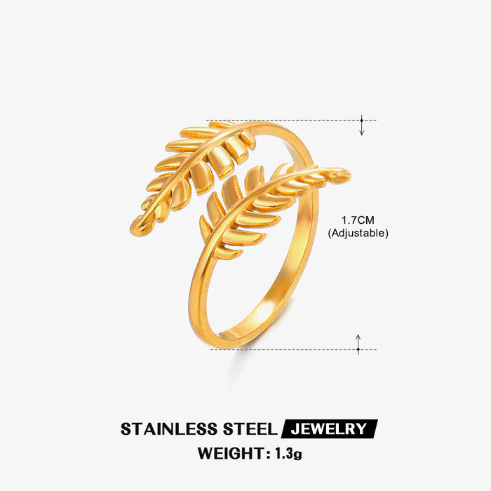 Wholesale Stainless steel Adjustable Rings female