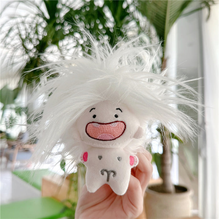 Wholesale Twelve Zodiac Signs Doll Funny Missing Teeth Cotton Doll Bag Pendant