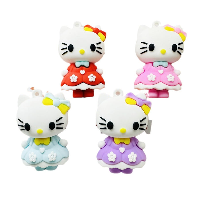 Wholesale Keychain Ring Car Keychain Gift DIY Soft Rubber