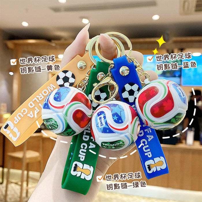 Wholesale World Cup Football Keychain Pendant