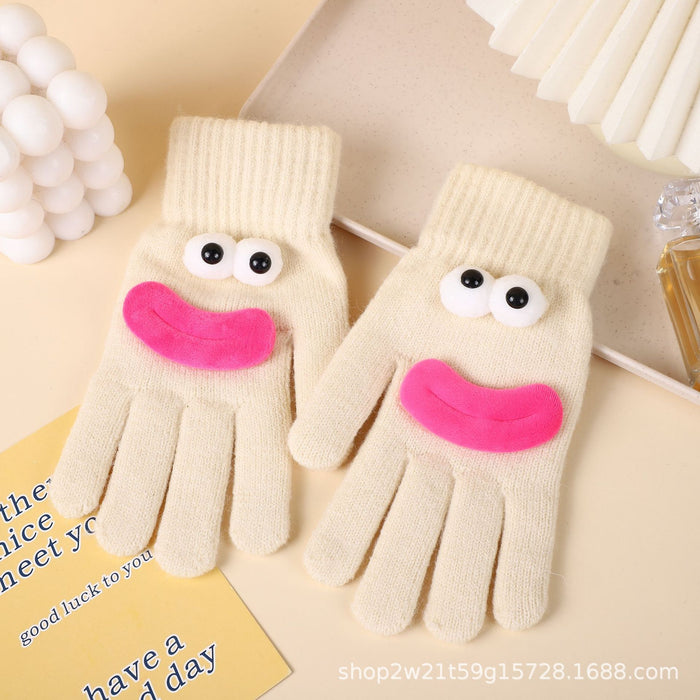 Wholesale Cute and Funny Winter Thickeneded  Gloves