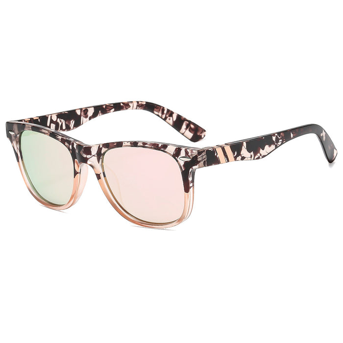 Wholesale Retro sunshade sunglasses with cat eyes, personalized large frame, slimming sunglasses