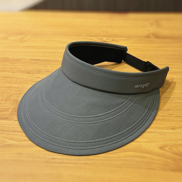 Wholesale New sunshade empty top hat, breathable sunshade and sun protection hat, outdoor cycling sports versatile sun hat