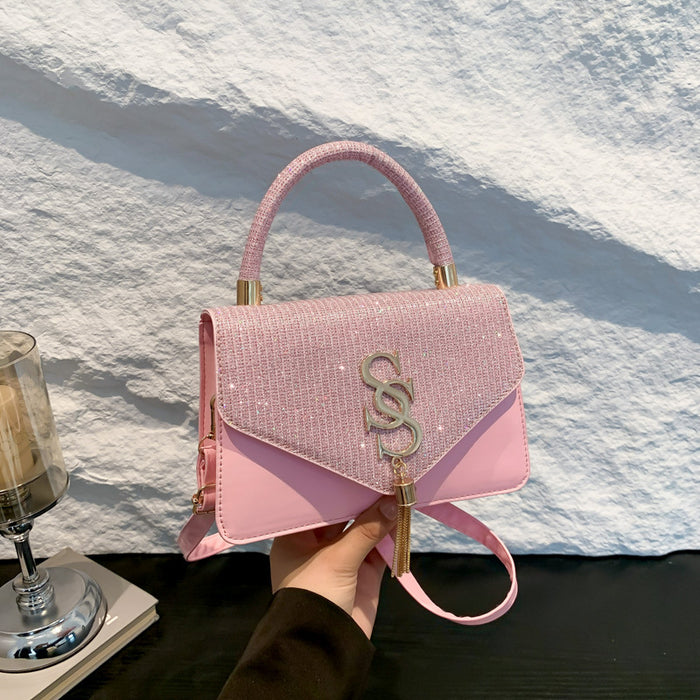 Wholesale Retro Small Square Crossbody Bag - Women' s PU Leather Black ing Detail Boutique Resale Fashion Accessory