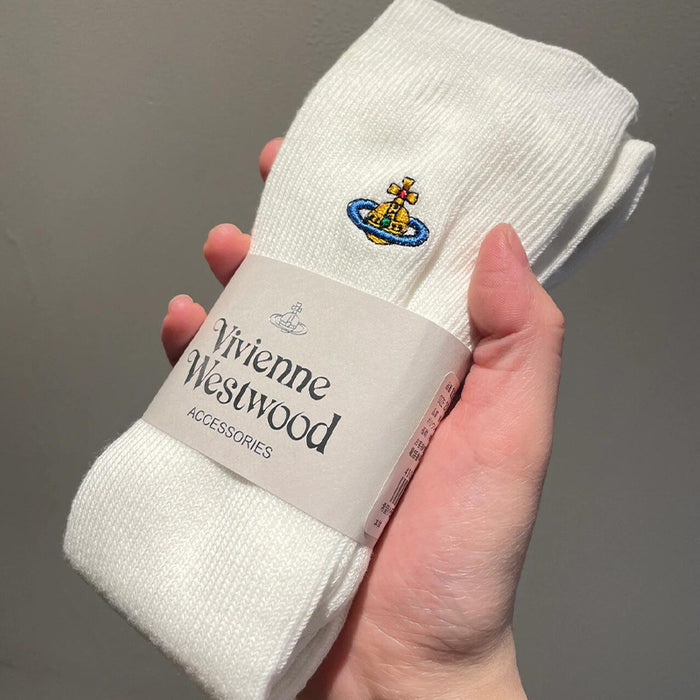 Wholesale Wearing calf socks, college style matching boots, slimming over the knee, pile up long tube