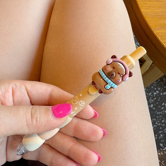 Wholesale Press the gel pen quick-drying  pen smooth brush pen