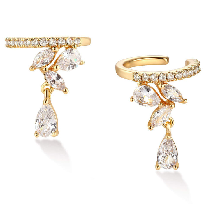 Wholesale Ear bone clip with stylish design and chain style ear clip without ear holes